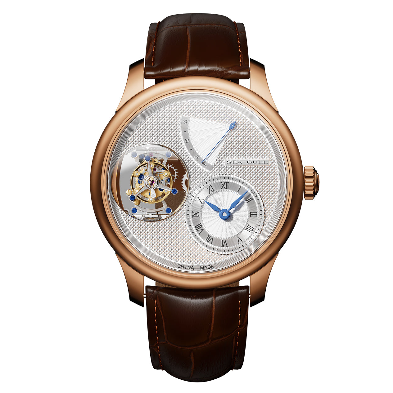 Tourbillon Watches Seagull Wing Tourbillon Sea-Gull Master Series Qyi Tri-Axial Tourbillon Business