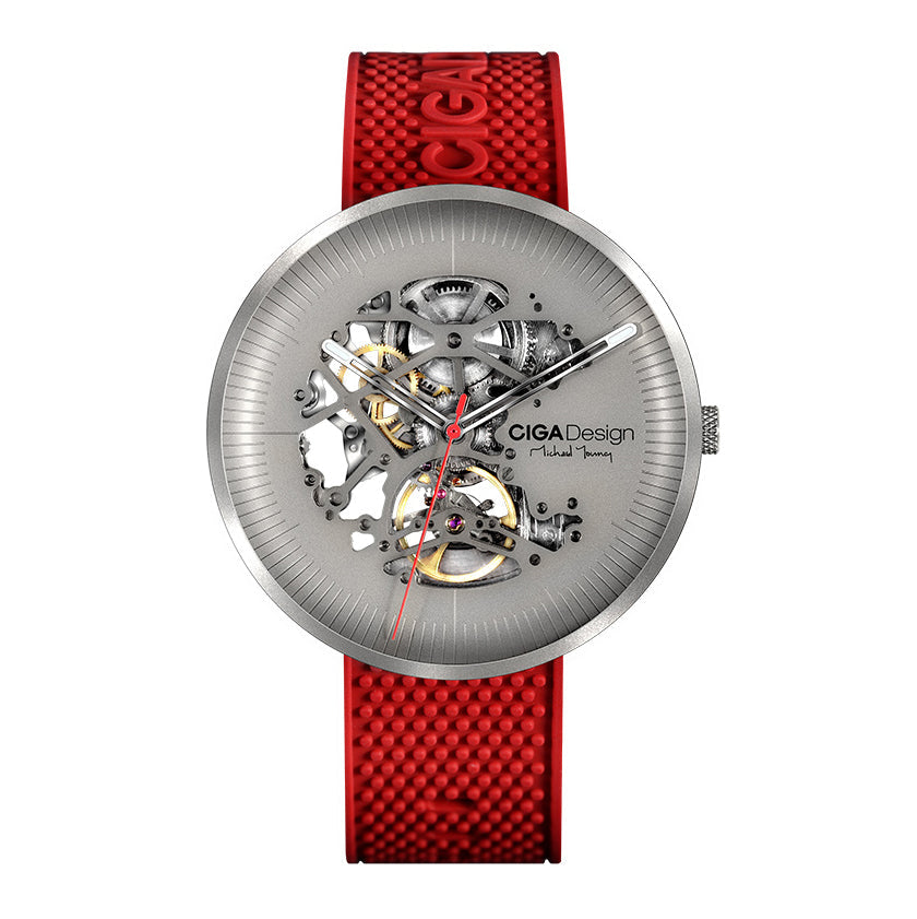 Michael Young titanium case China Watch Shop