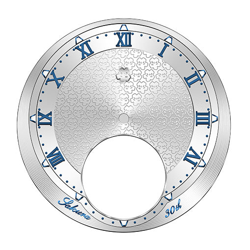 Sakura Watch 30th Anniversary · tourbillon at 6 o'clock · gem bezel