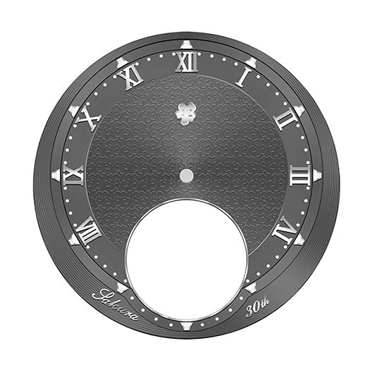 Sakura Watch 30th Anniversary · tourbillon at 6 o'clock · gem bezel