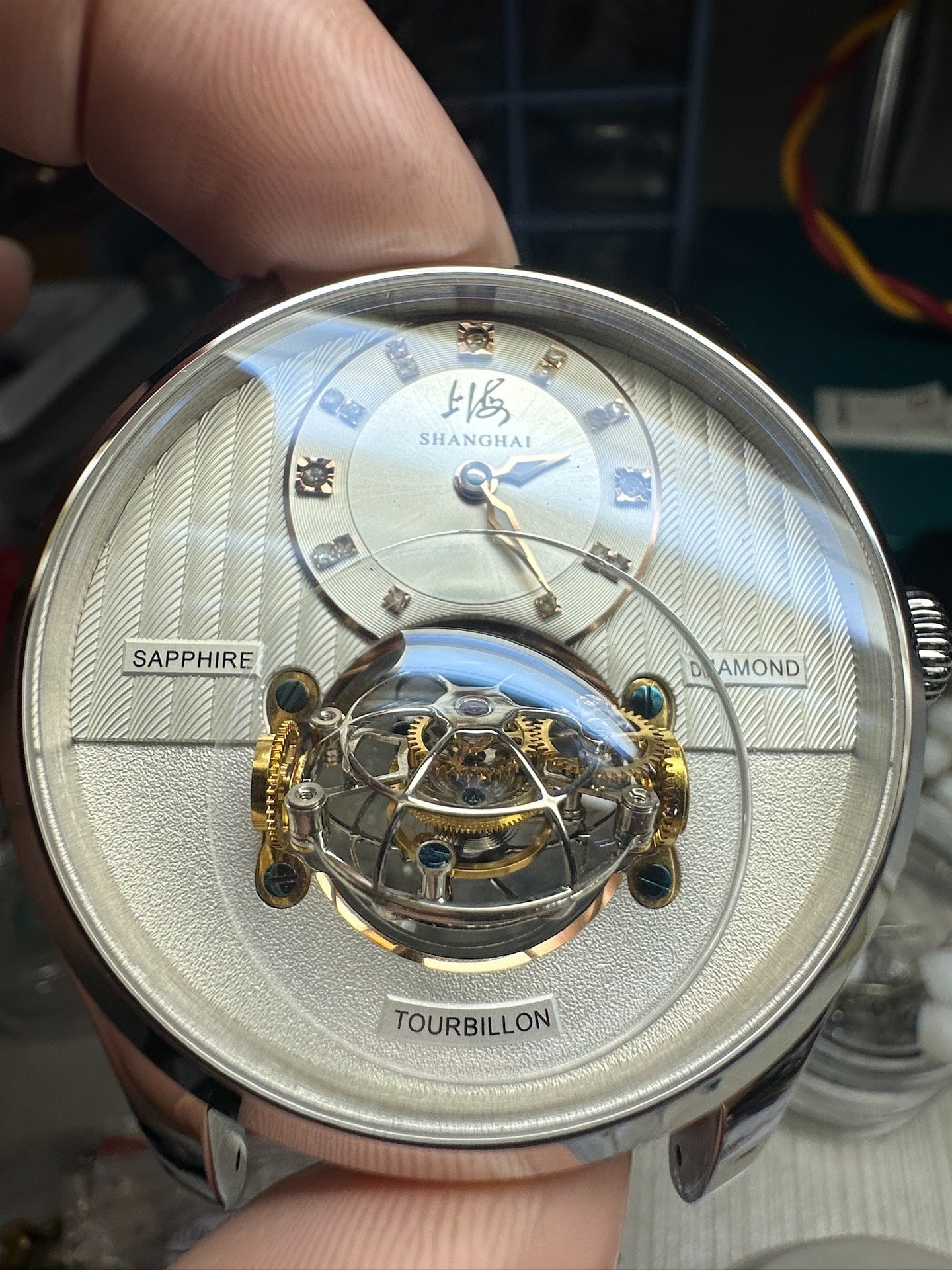 Globe Tourbillon · dual-axis
