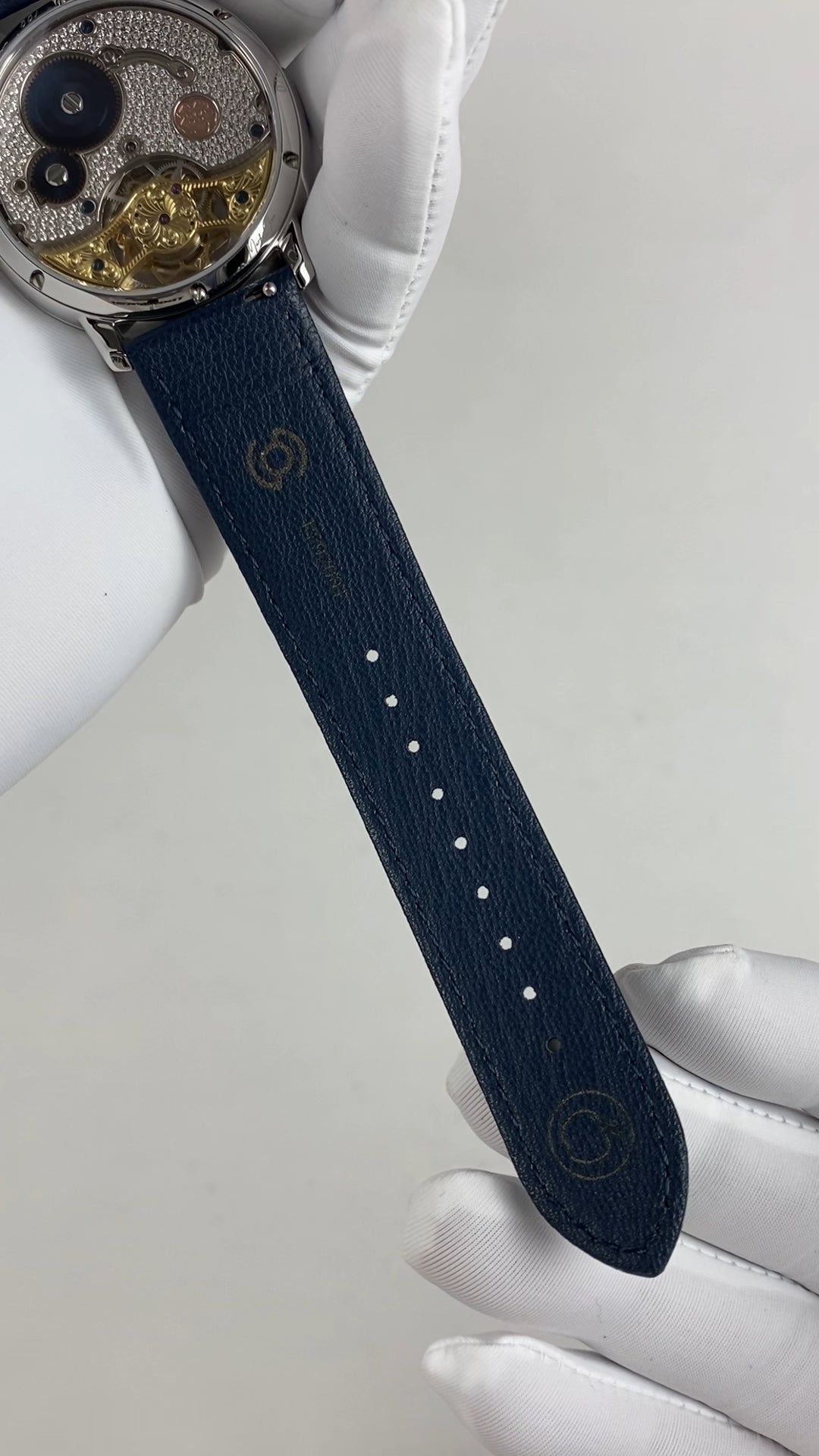Ji Chen 001 · gem-set & engraved back