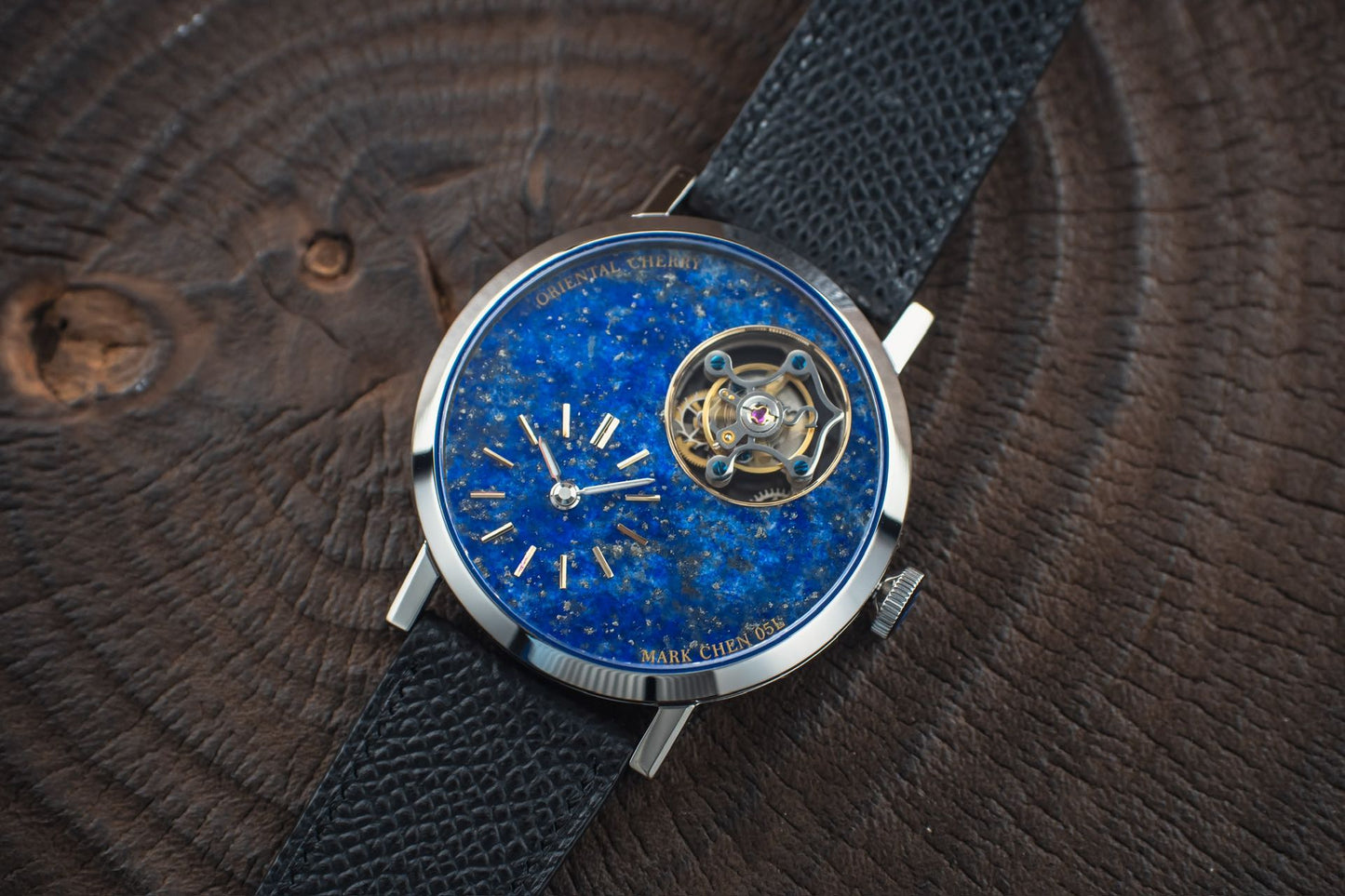 Mark Chen 05L · flat crystal · lapis