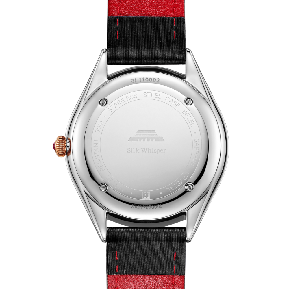 Sū Embroidery · Rose · cubic zirconia bezel