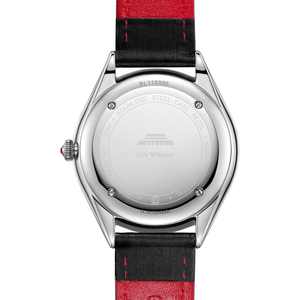 Sū Embroidery · Rose · cubic zirconia bezel