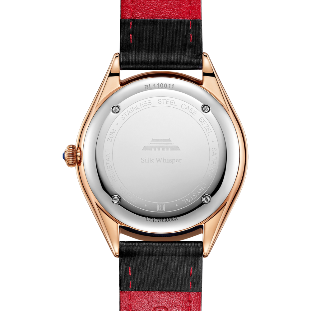 Sū Embroidery · Rose · cubic zirconia bezel