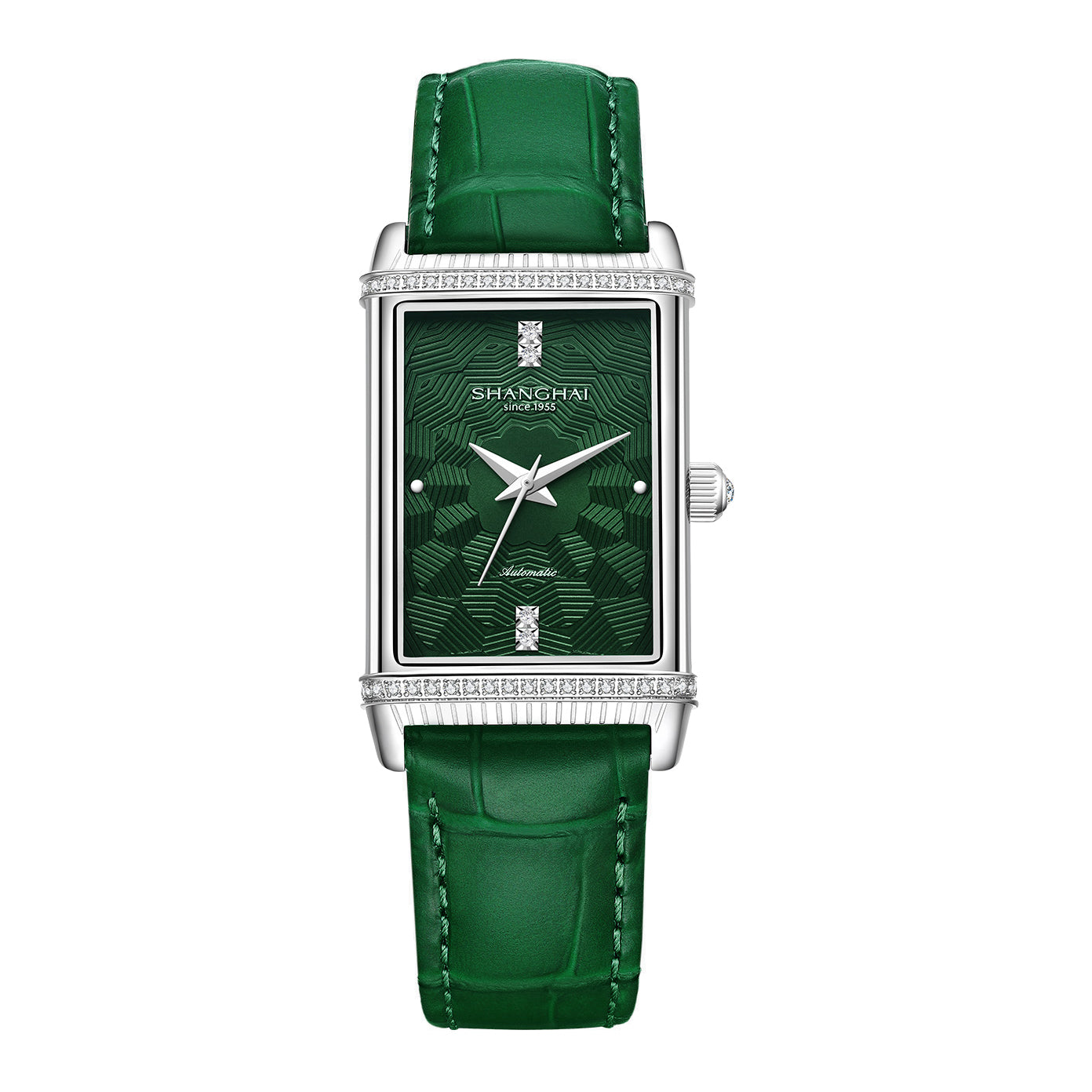 Mirror Flare · cubic zirconia bezel