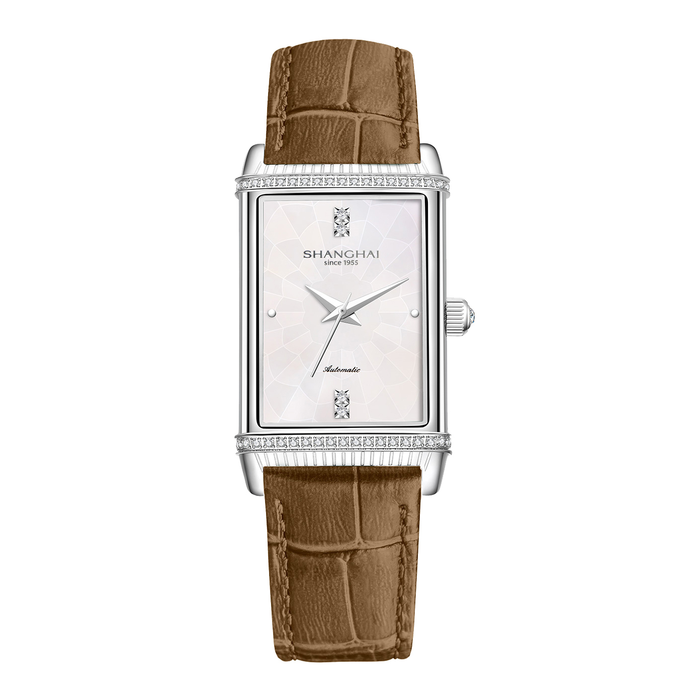 Mirror Flare · cubic zirconia bezel