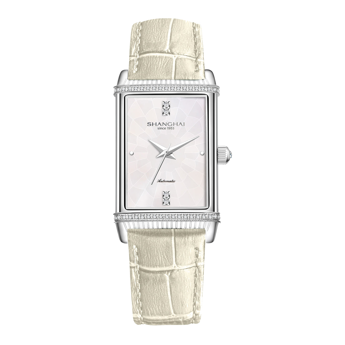 Mirror Flare · cubic zirconia bezel