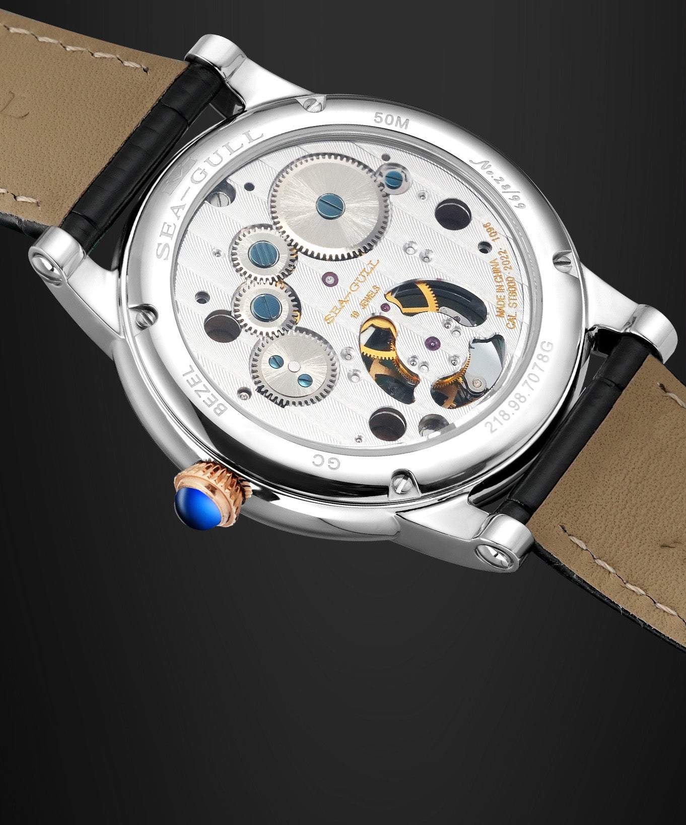 Two Rabbits · lacquer craft dial