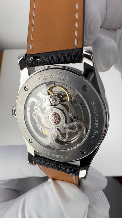 Tiger · Qiangjin gold-inlay lacquer dial