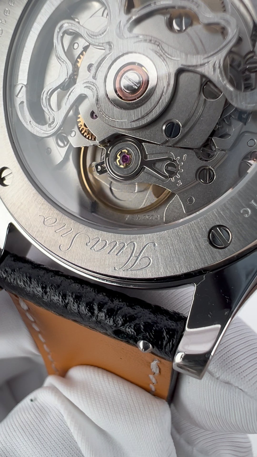 Tiger · Qiangjin gold-inlay lacquer dial