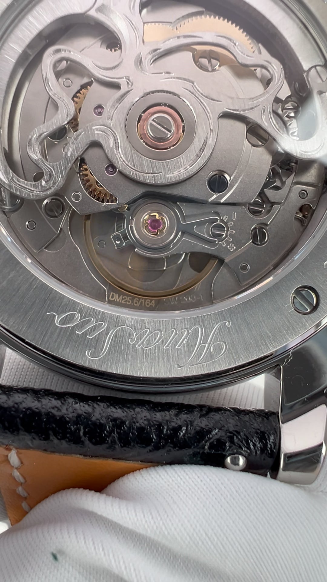 Tiger · Qiangjin gold-inlay lacquer dial