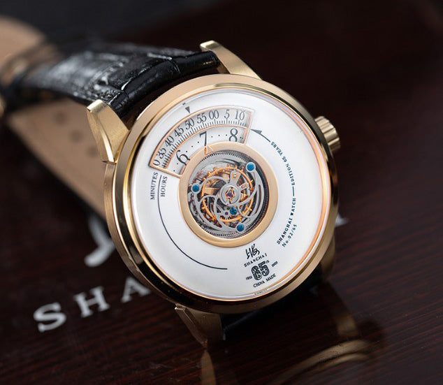 Shanghai Watch 65th Anniversary · 1955 - 2020 · 18K gold case