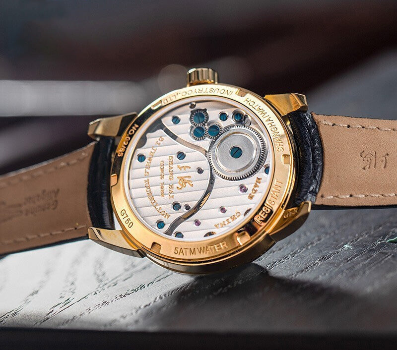 Shanghai Watch 65th Anniversary · 1955 - 2020 · 18K gold case