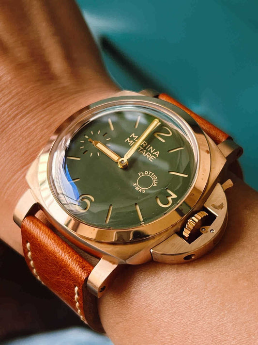 [Sold] [Pre-owned] San Martin Bronze Watch SN0104