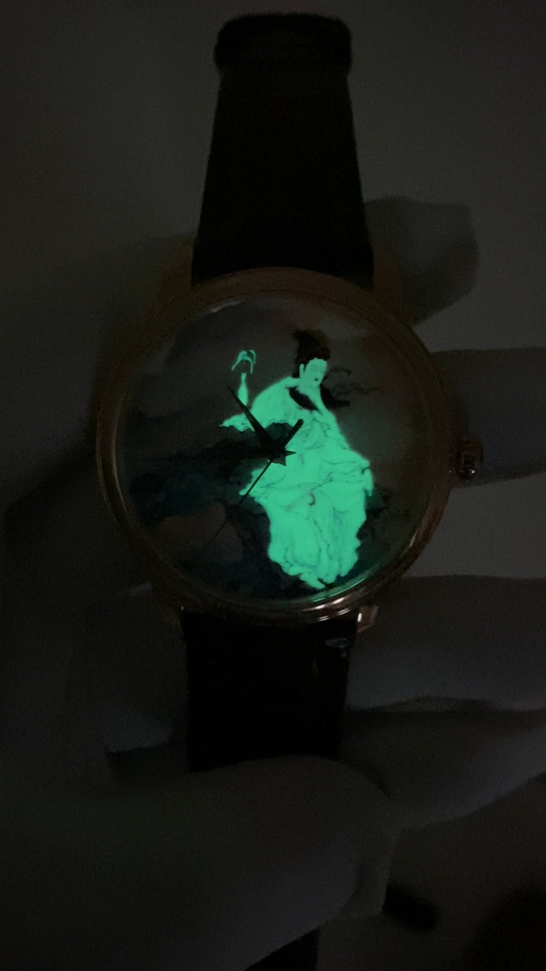 Guanyin · enamel dial · no logo