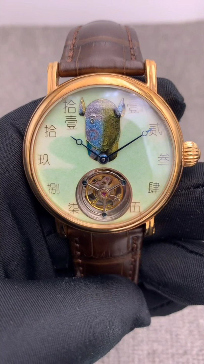 Old Summer Palace Twelve Zodiac Heads · Rat · 18K rose gold edition
