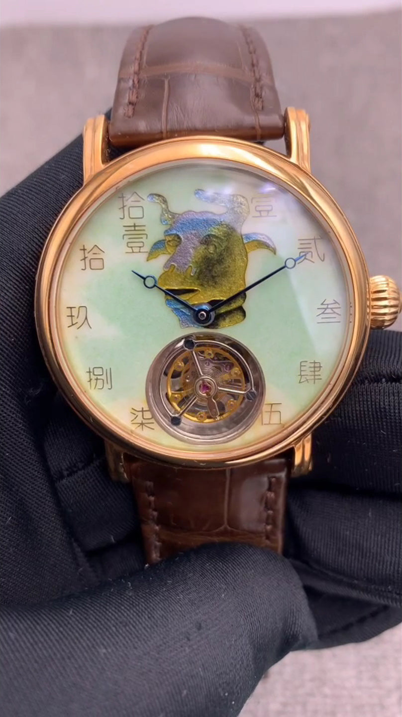 Old Summer Palace Twelve Zodiac Heads · Ox · 18K rose gold edition