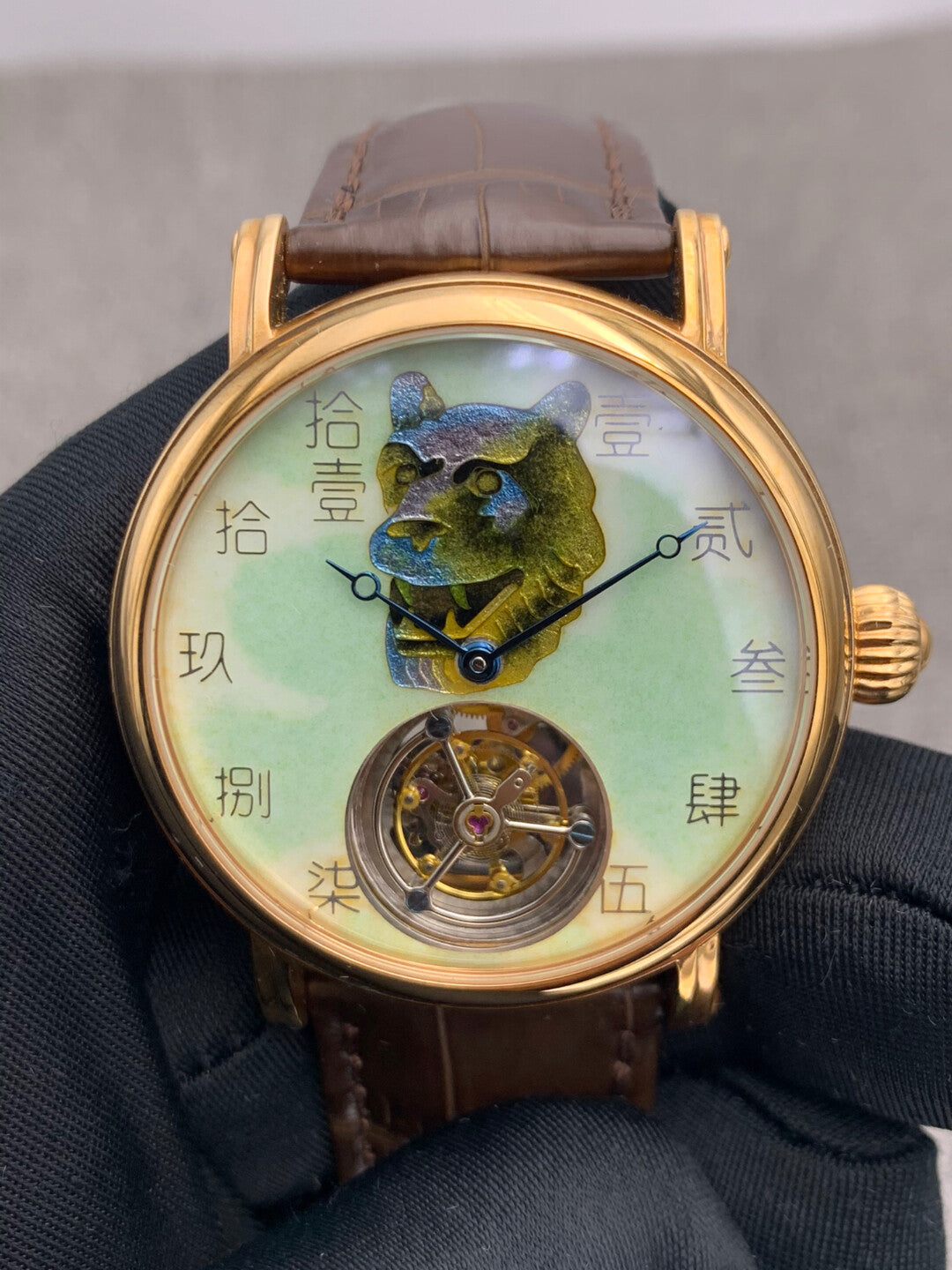 Old Summer Palace Twelve Zodiac Heads · Tiger · 18K rose gold edition