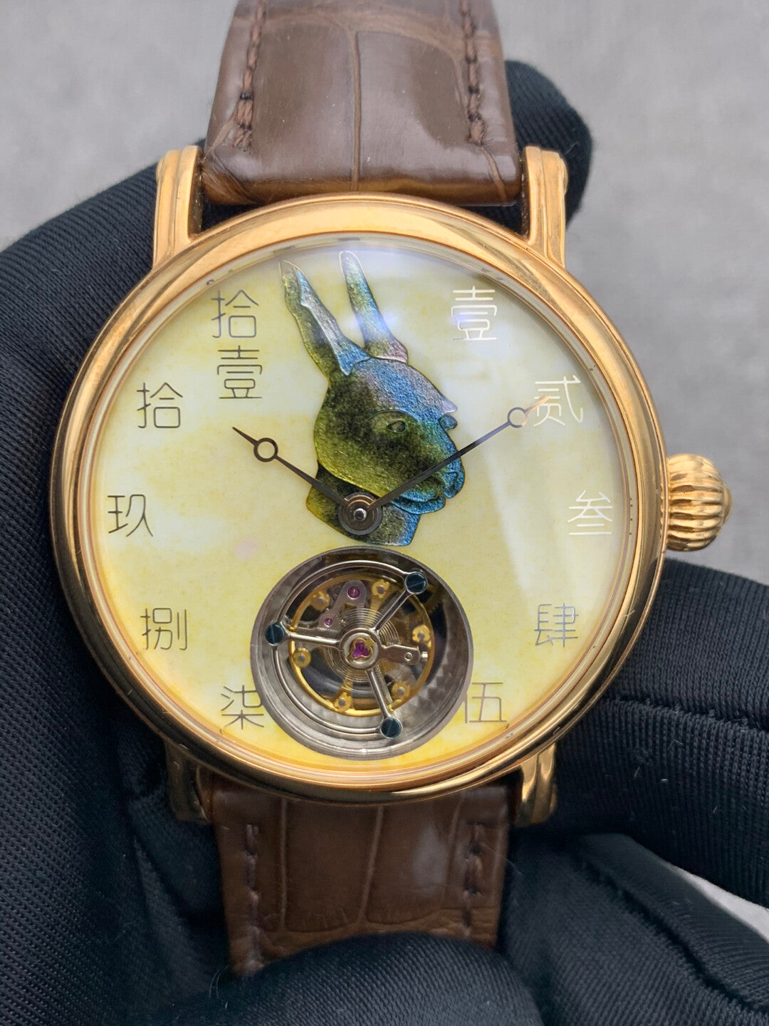 Old Summer Palace Twelve Zodiac Heads · Rabbit · 18K rose gold edition