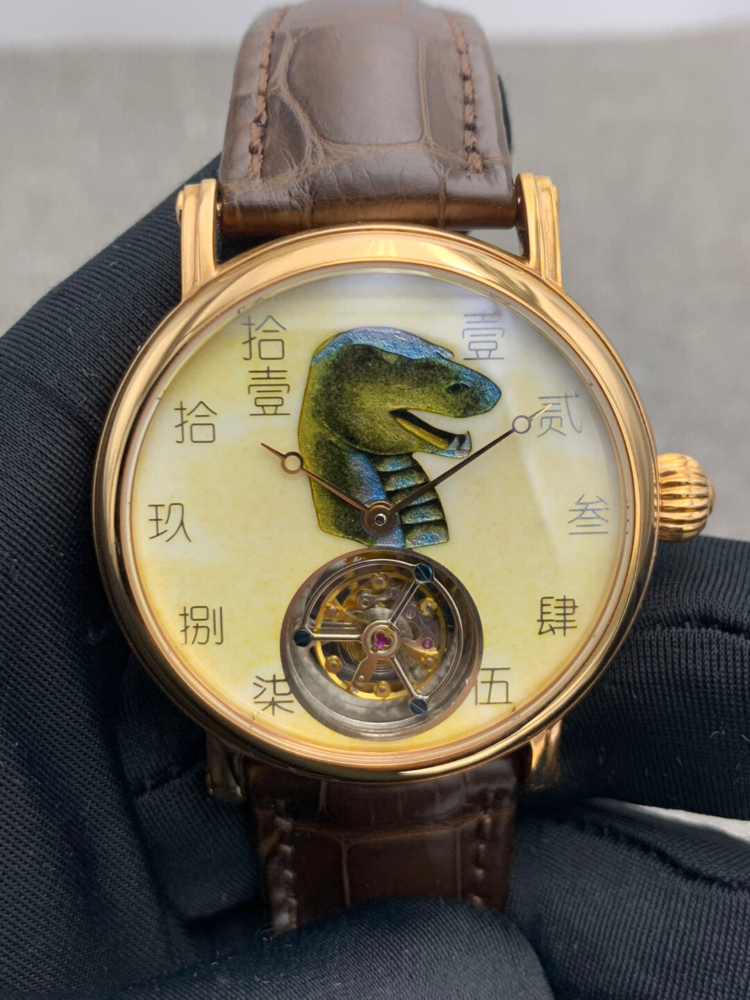 Old Summer Palace Twelve Zodiac Heads · Snake · 18K rose gold edition