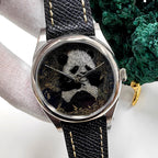 Panda · Qiāng Jīn gold-inlay lacquer dial