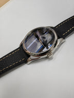 Panda · Qiāng Jīn gold-inlay lacquer dial