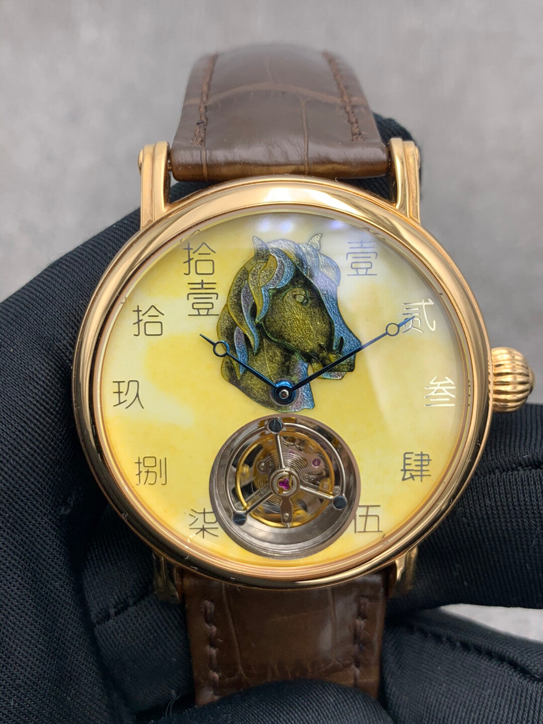 Old Summer Palace Twelve Zodiac Heads · Horse · 18K rose gold edition