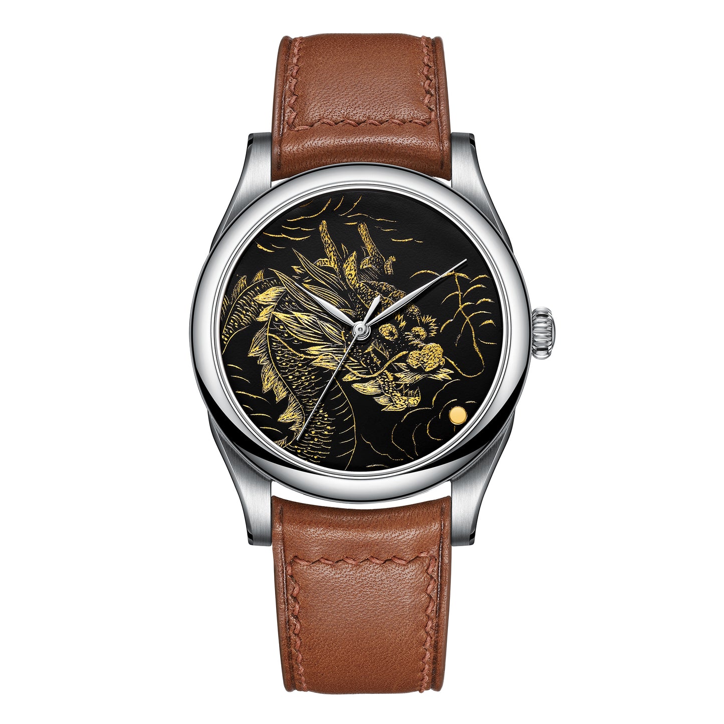 Lóóng Xíng Dá Dá · Qiāng Jīn gold-inlay lacquer dial · SW200