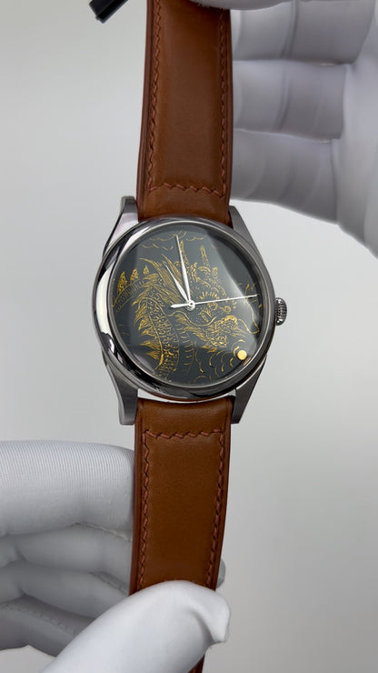 Lóóng Xíng Dá Dá · Qiāng Jīn gold-inlay lacquer dial · SW200