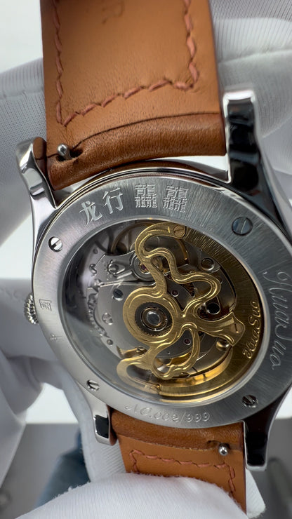 Lóóng Xíng Dá Dá · Qiāng Jīn gold-inlay lacquer dial · SW200