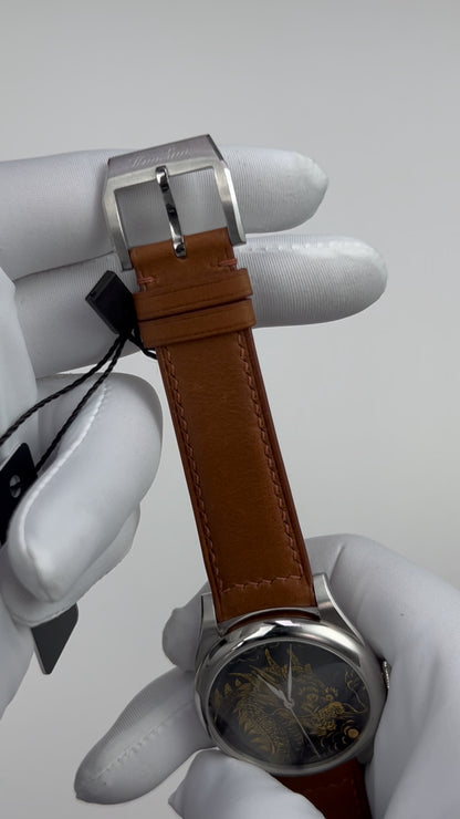 Lóóng Xíng Dá Dá · Qiāng Jīn gold-inlay lacquer dial · SW200