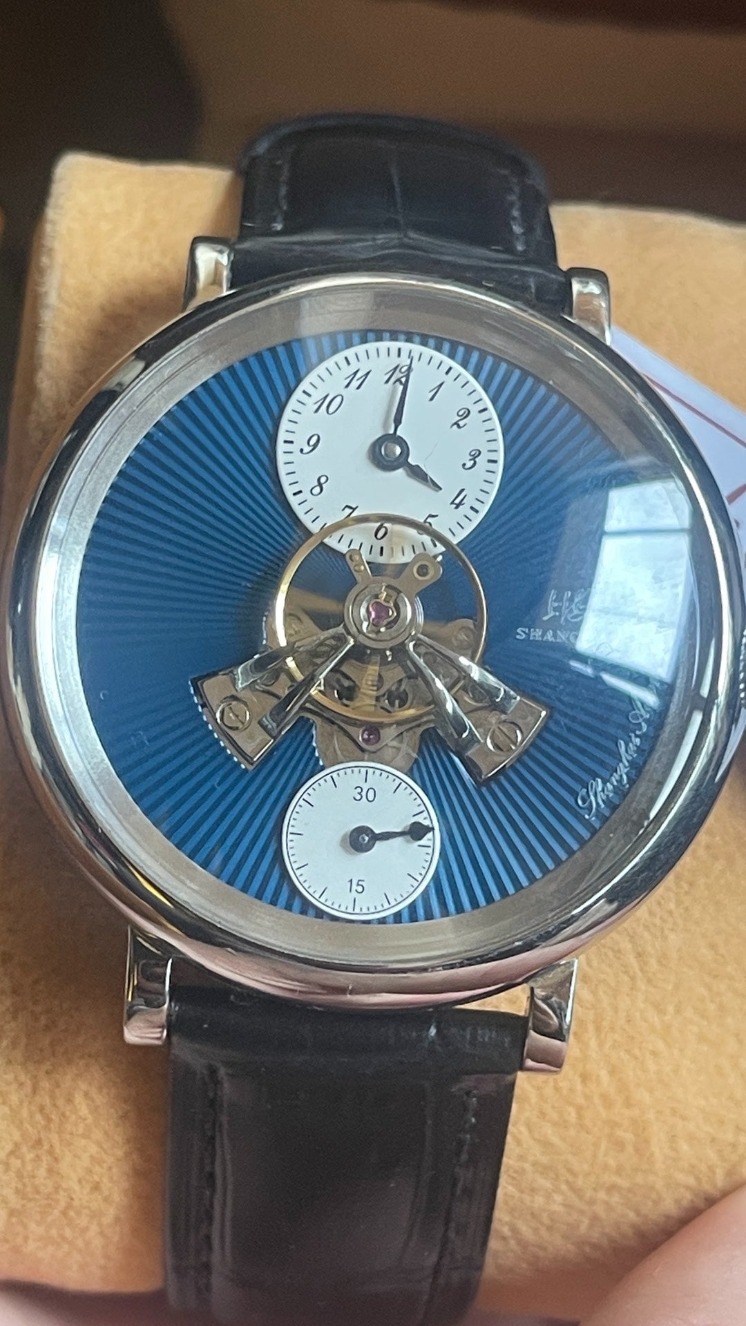 [Sold] [Pre-owned] Qiongjing · central sunburst dial