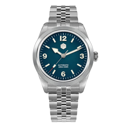 SN0107 · PT5000 · gradient blue · 38 mm