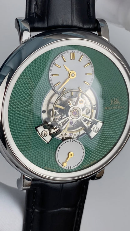 Qiongjing · guilloché dial