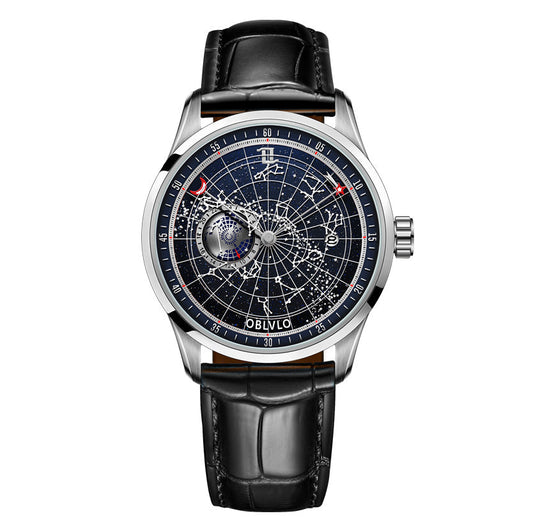 Constellations · blue dial black strap