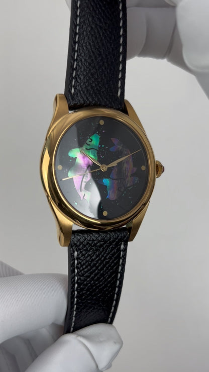 Jinli Fishes · lacquer dial with mother-of-pearl inlay · SW200