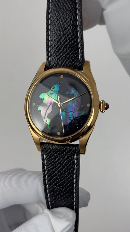 Jinli Fishes · lacquer dial with mother-of-pearl inlay · SW200