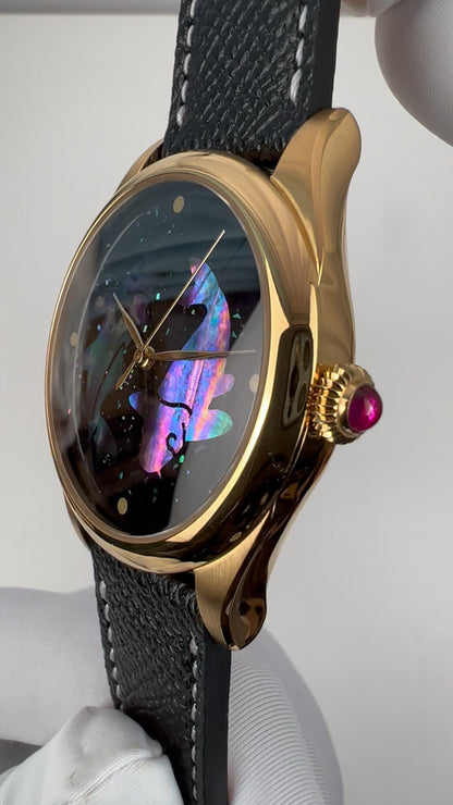 Jinli Fishes · lacquer dial with mother-of-pearl inlay · SW200