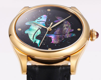 Jinli Fishes · lacquer dial with mother-of-pearl inlay · SW200