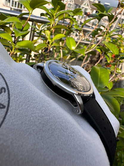 Mark Chen 03 · ripple case back · thermal-blue gears
