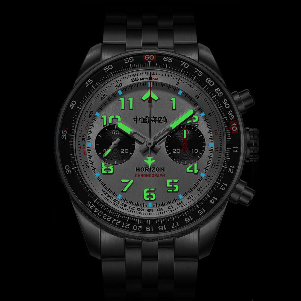 Sea-Gull 1073 · titanium case