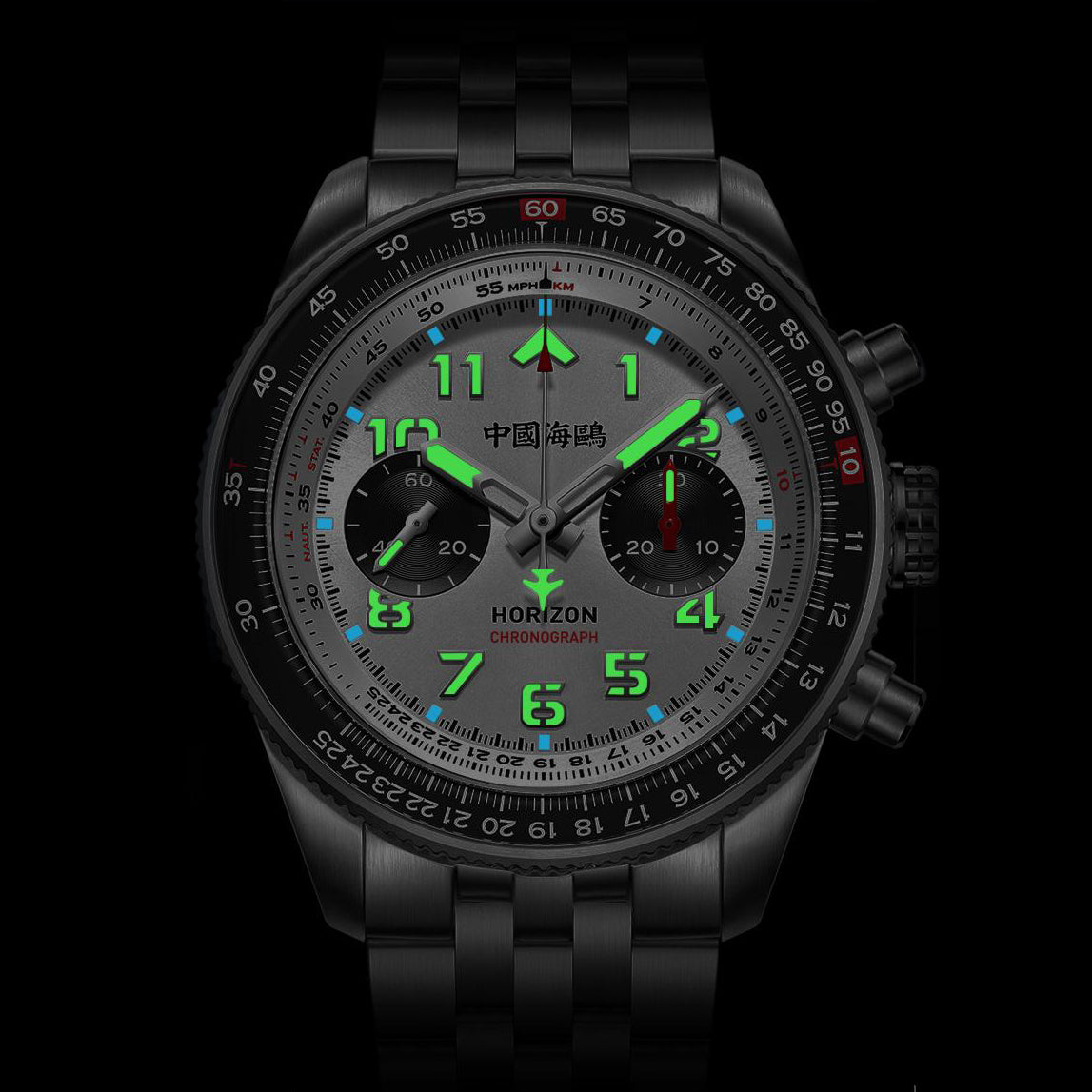 Sea-Gull 1073 · titanium case