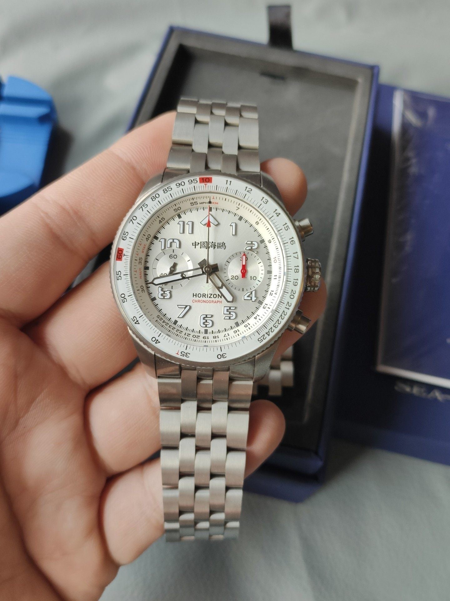Sea-Gull 1073 · titanium case