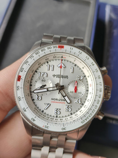 Sea-Gull 1073 · titanium case