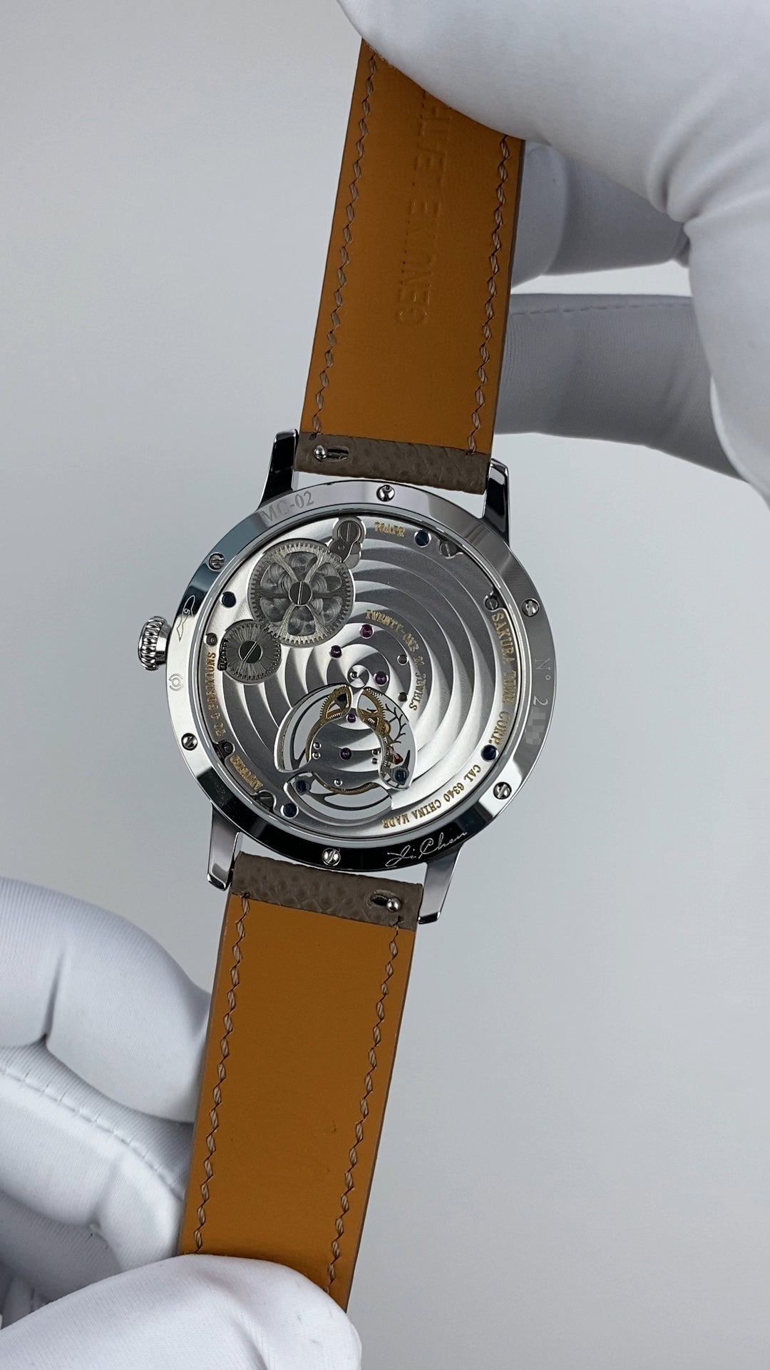 Mark Chen 02N · mother-of-pearl dial