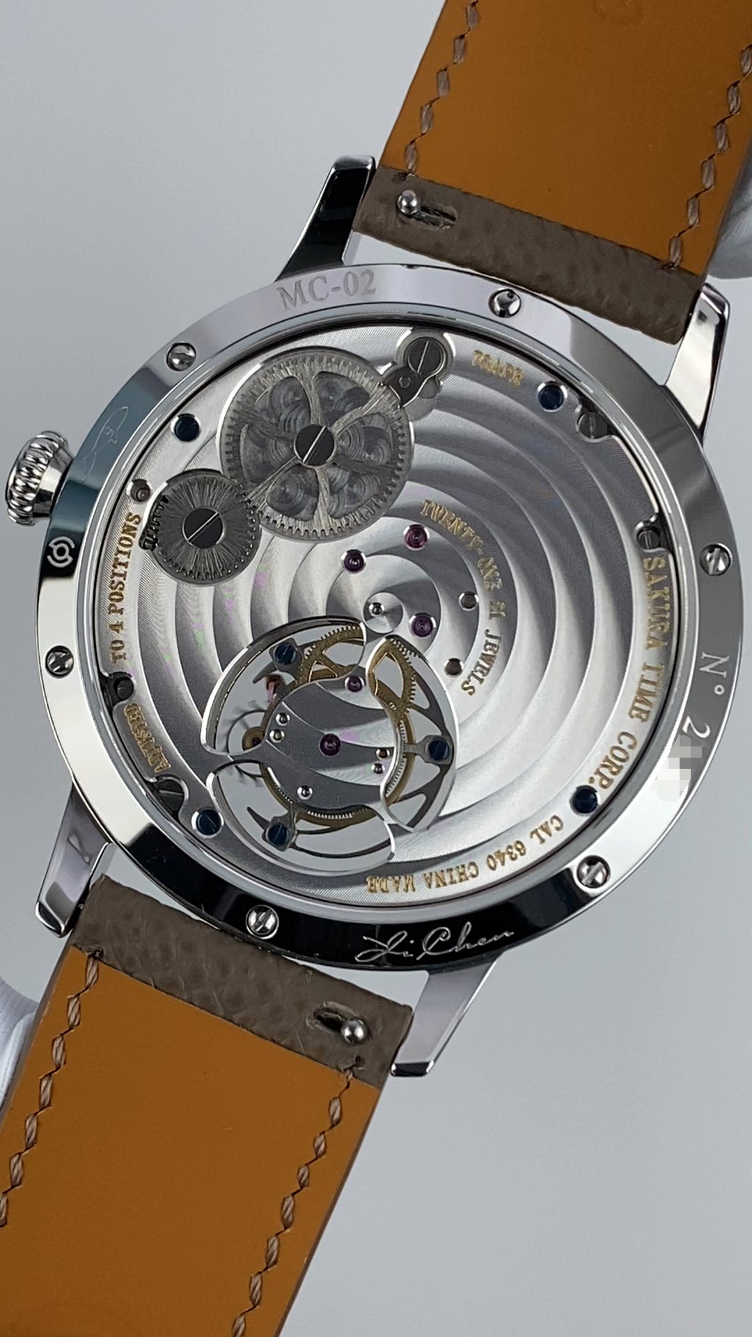 Mark Chen 02N · mother-of-pearl dial