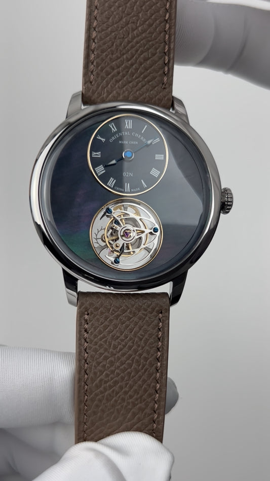 Mark Chen 02N · mother-of-pearl dial