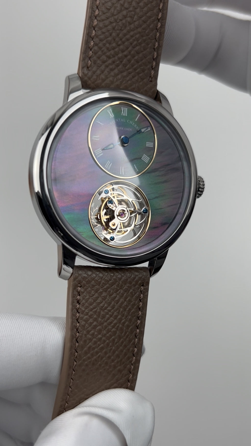 Mark Chen 02N · mother-of-pearl dial
